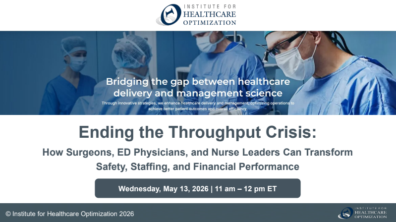 Ending the Throughput Crisis Webinar